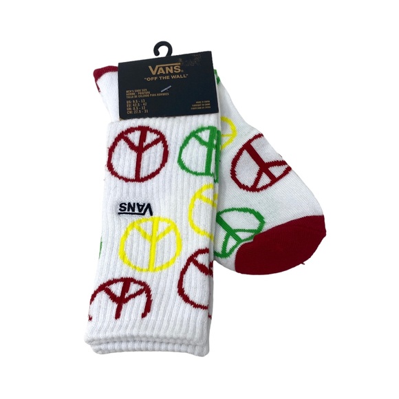 Vans Other - VANS Tyson Peterson Socks 1 Pair White Size 9.5 - 13 Men’s VN0A5FIZWHT